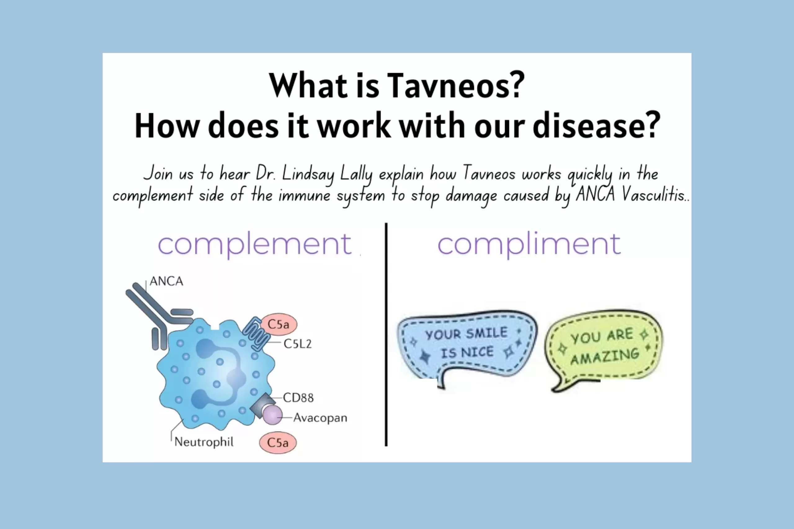 Medication Moment: Tavneos (avacopan)